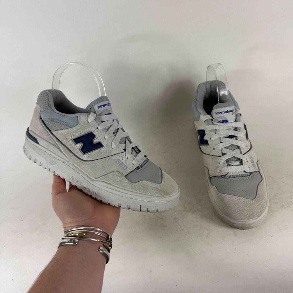 New Balance 550 Running Sneakers Men's 6 Grey Day Lace Up Low Top Athletic Shoes
